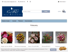 Tablet Screenshot of kwiaty-lublin.com